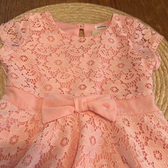 Lily Bleu Lush Pink Fit&Flare Dress Size 24M - Picture 7 of 12